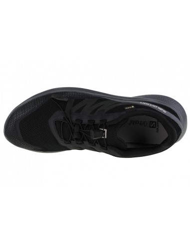 Salomon Hypulse GTX L41595900 Ανδρικά Ορειβατικά Παπούτσια Αδιάβροχα με Μεμβράνη Gore-Tex Black / Quiet Shade / Lunar Rock
