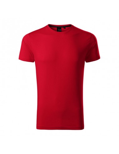Malfini Ανδρικό Διαφημιστικό T-shirt Κοντομάνικο σε Κόκκινο Χρώμα MLI-15371