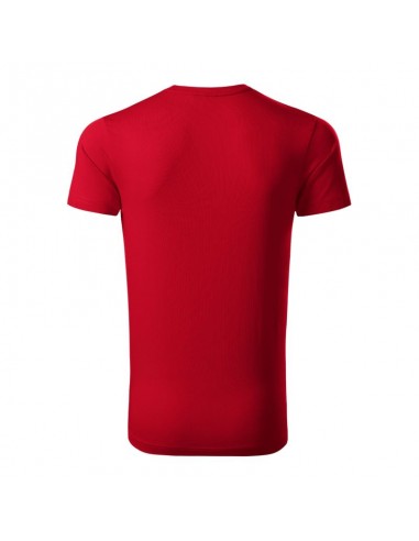 Malfini Ανδρικό Διαφημιστικό T-shirt Κοντομάνικο σε Κόκκινο Χρώμα MLI-15371