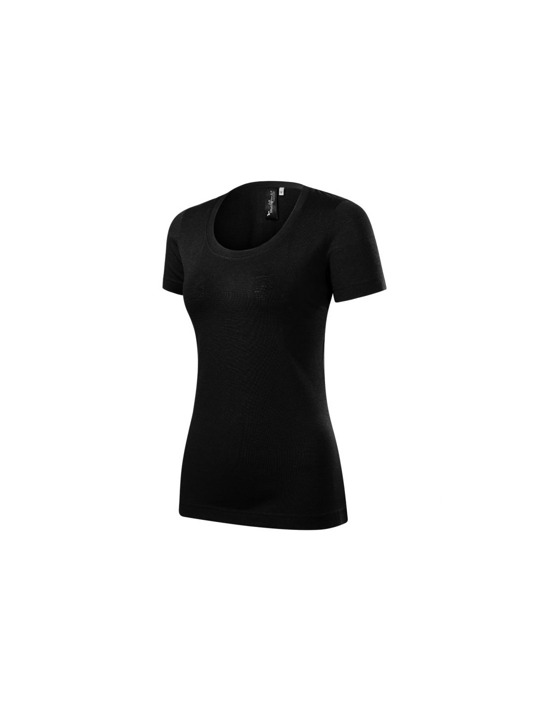 Malfini Malfini Γυναικείο Διαφημιστικό T-shirt Κοντομάνικο σε Μαύρο Χρώμα MLI-15801