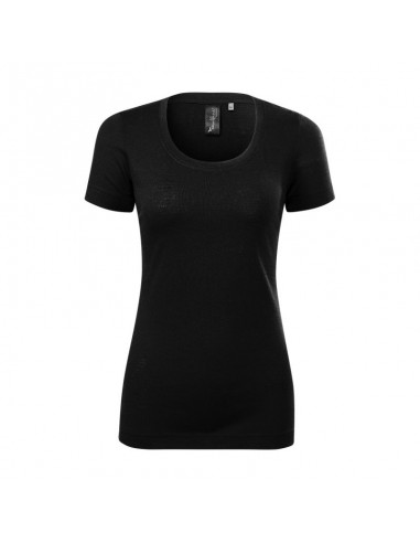 Malfini Γυναικείο Διαφημιστικό T-shirt Κοντομάνικο σε Μαύρο Χρώμα MLI-15801