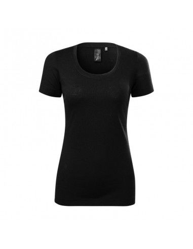 Malfini Γυναικείο Διαφημιστικό T-shirt Κοντομάνικο σε Μαύρο Χρώμα MLI-15801