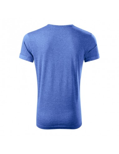 Malfini Ανδρικό Διαφημιστικό T-shirt Κοντομάνικο σε Μπλε Χρώμα MLI-164M5