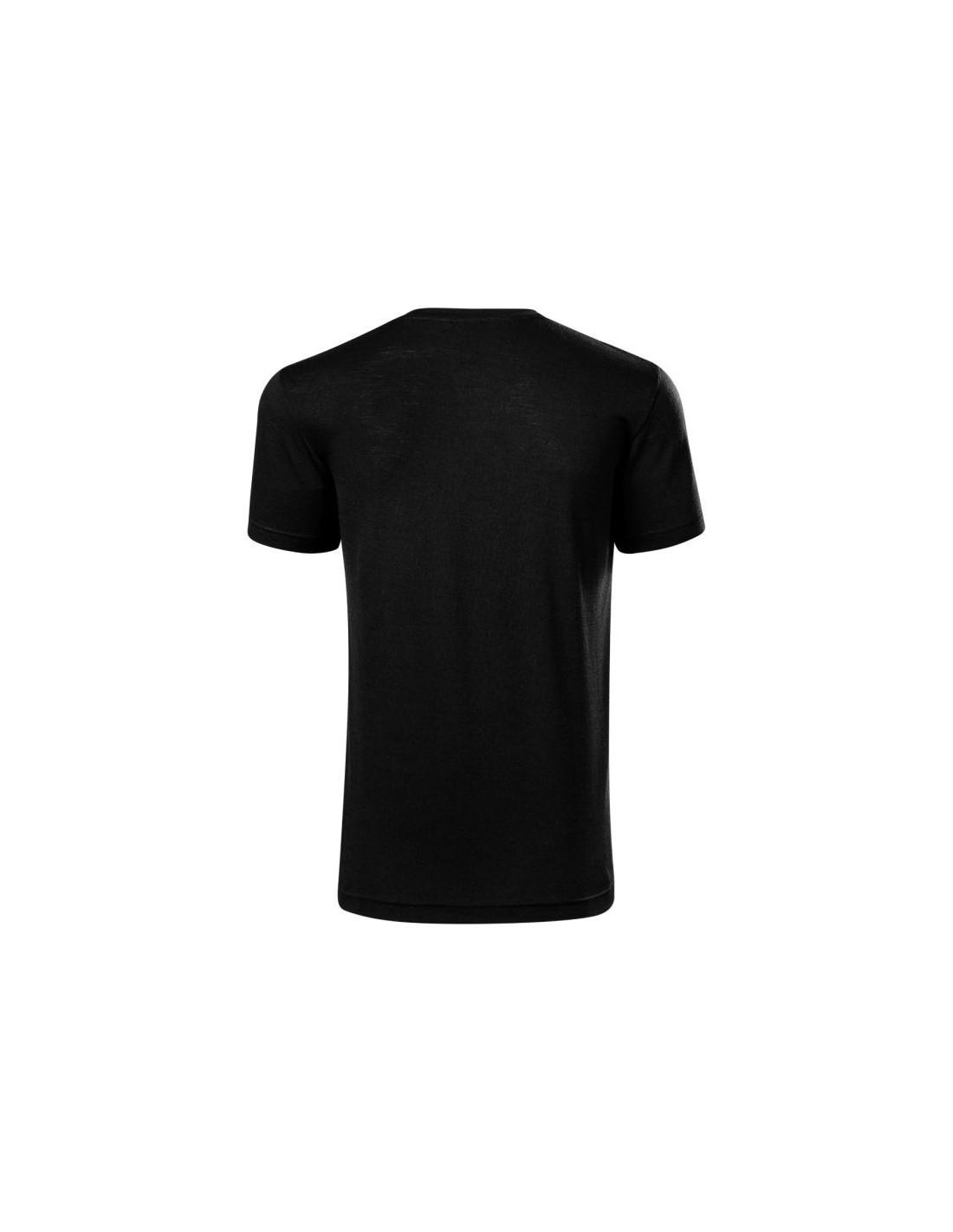 Malfini Ανδρικό Διαφημιστικό T-shirt Κοντομάνικο σε Μαύ