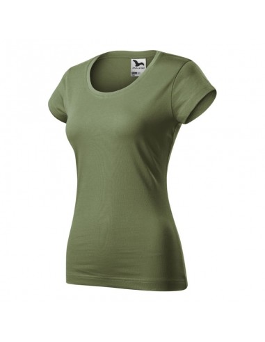 Malfini Γυναικείο Διαφημιστικό T-shirt Κοντομάνικο σε Πράσινο Χρώμα MLI-16109