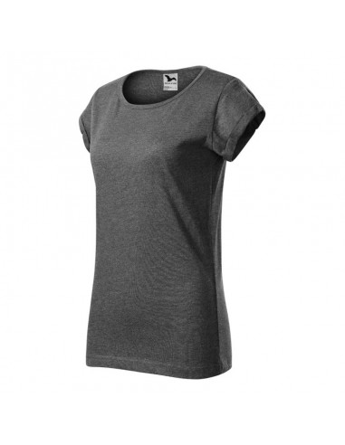 Malfini Ανδρικό Διαφημιστικό T-shirt Κοντομάνικο σε Μαύρο Χρώμα MLI-164M1