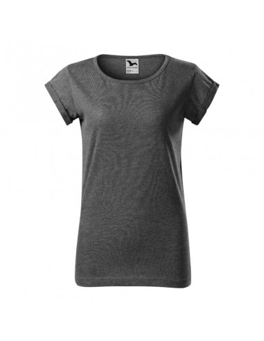 Malfini Ανδρικό Διαφημιστικό T-shirt Κοντομάνικο σε Μαύρο Χρώμα MLI-164M1