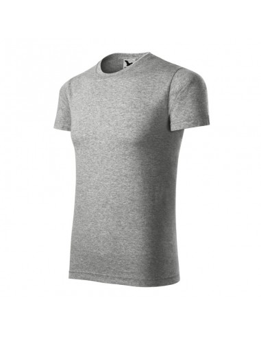 Malfini Ανδρικό Διαφημιστικό T-shirt Κοντομάνικο σε Γκρι Χρώμα MLI-14512