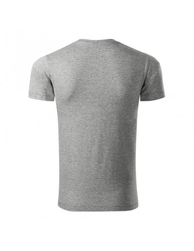 Malfini Ανδρικό Διαφημιστικό T-shirt Κοντομάνικο σε Γκρι Χρώμα MLI-14512