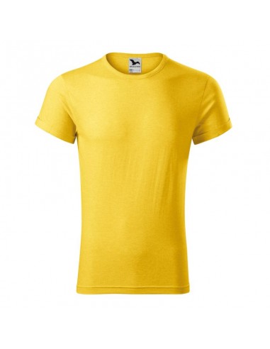 Malfini Ανδρικό Διαφημιστικό T-shirt Κοντομάνικο σε Κίτρινο Χρώμα MLI-164M4