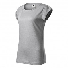 Malfini Ανδρικό Διαφημιστικό T-shirt Κοντομάνικο σε Γκρι Χρώμα MLI-164M3