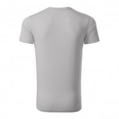 Malfini Ανδρικό Διαφημιστικό T-shirt Κοντομάνικο σε Γκρι Χρώμα MLI-153A4