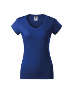 Malfini Γυναικείο Διαφημιστικό T-shirt Κοντομάνικο σε Μπλε Χρώμα MLI-16205