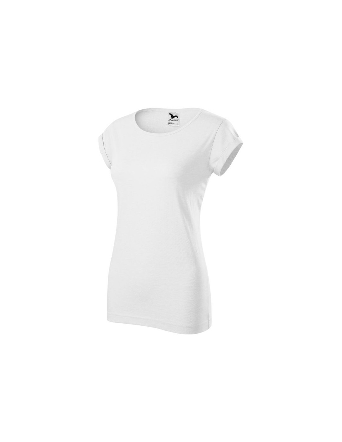 Malfini Malfini Γυναικεία Διαφημιστική Μπλούζα Κοντομάνικη σε Λευκό Χρώμα MLI-16400