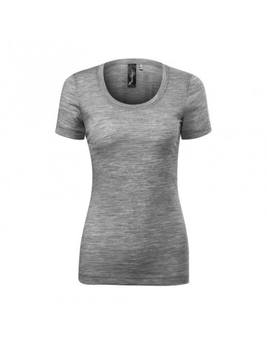 Malfini Γυναικείο Διαφημιστικό T-shirt Κοντομάνικο σε Γκρι Χρώμα MLI-15812