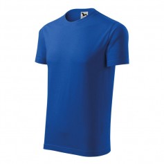 Malfini Ανδρικό Διαφημιστικό T-shirt Κοντομάνικο σε Μπλε Χρώμα MLI-14505