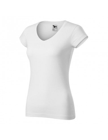 Malfini Γυναικείο Διαφημιστικό T-shirt Κοντομάνικο σε Λευκό Χρώμα MLI-16200