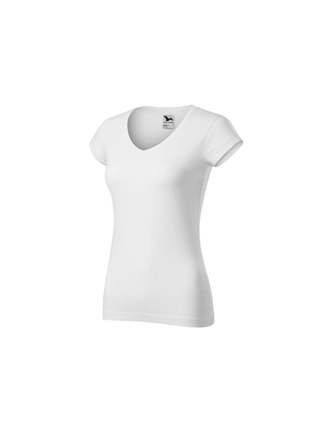 Malfini Malfini Γυναικείο Διαφημιστικό T-shirt Κοντομάνικο σε Λευκό Χρώμα MLI-16200