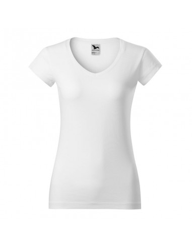 Malfini Γυναικείο Διαφημιστικό T-shirt Κοντομάνικο σε Λευκό Χρώμα MLI-16200