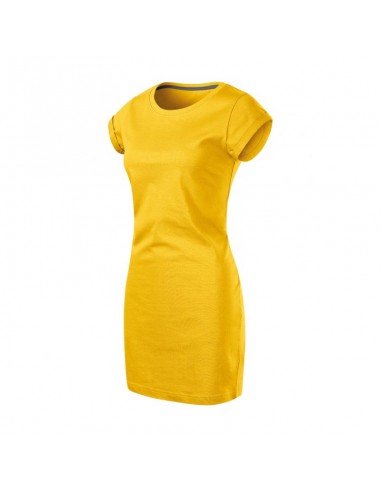 Malfini Καλοκαιρινό Mini Φόρεμα Κίτρινο MLI-17804