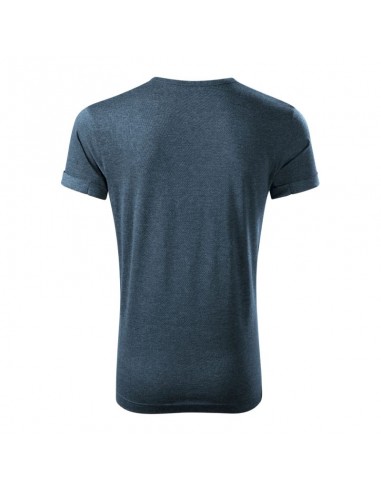 Malfini Ανδρικό Διαφημιστικό T-shirt Κοντομάνικο σε Navy Μπλε Χρώμα MLI-164M2