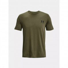 Under Armour Ανδρικό Αθλητικό T-shirt Κοντομάνικο Χακί 1326799-390