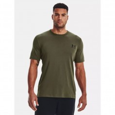 Under Armour Ανδρικό Αθλητικό T-shirt Κοντομάνικο Χακί 1326799-390