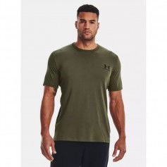Under Armour Ανδρικό Αθλητικό T-shirt Κοντομάνικο Χακί 1326799-390