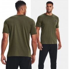 Under Armour Ανδρικό Αθλητικό T-shirt Κοντομάνικο Χακί 1326799-390