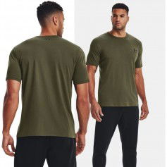 Under Armour Ανδρικό Αθλητικό T-shirt Κοντομάνικο Χακί 1326799-390