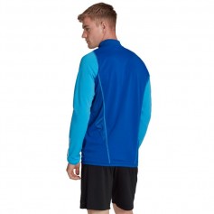 Adidas Tiro 23 Competition Ανδρική Φούτερ Ζακέτα με Τσέπες Μπλε HU1305