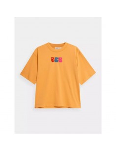 Outhorn Γυναικείο T-shirt Κίτρινο HSS23-TTSHF427-74S