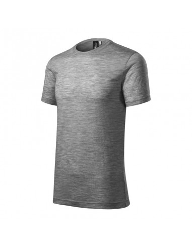 Malfini Ανδρικό Διαφημιστικό T-shirt Κοντομάνικο σε Γκρι Χρώμα MLI-15712