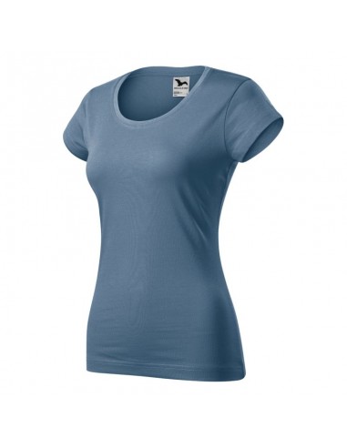 Malfini Γυναικείο Διαφημιστικό T-shirt Κοντομάνικο σε Μπλε Χρώμα MLI-16160