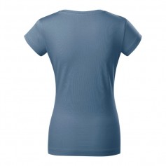 Malfini Γυναικείο Διαφημιστικό T-shirt Κοντομάνικο σε Μπλε Χρώμα MLI-16160