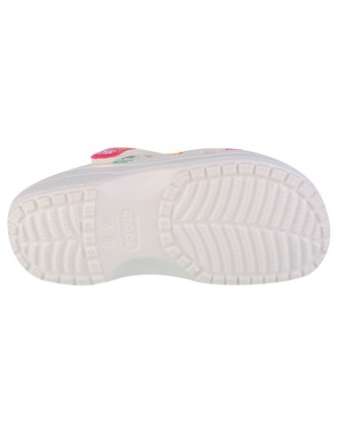 Crocs Παιδικά Σαμπό Θαλάσσης Rainbow High 208117-90H Λευκά