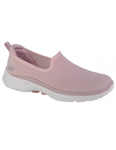 Skechers Go Walk 6 Clear Virtue 124505MVE Γυναικεία > Παπούτσια > Παπούτσια Μόδας > Sneakers