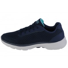 Skechers Go Walk 6 Iconic Vision Γυναικεία Ανατομικά Sneakers Navy Μπλε 124514-NVTQ