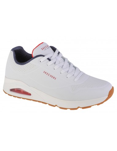 Skechers Uno Stand On Air Ανδρικά Sneakers Λευκά 52458-WNVR