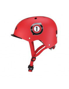 Globber Elite Lights 507-102 Παιδικό Κράνος για Ποδήλατο & Πατίνι Κόκκινο