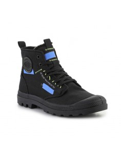 Palladium Pampa Μποτάκια Μαύρα 77220-005-M