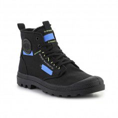 Palladium Pampa Μποτάκια Μαύρα 77220-005-M