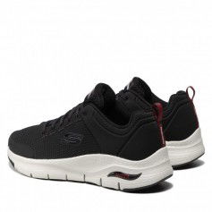 Skechers Arch Fit Ανδρικά Sneakers Μαύρα 232200-BKW