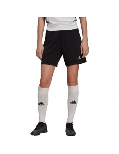Adidas Entrada Αθλητικό Γυναικείο Ψηλόμεσο Σορτς Μαύρο HI0003