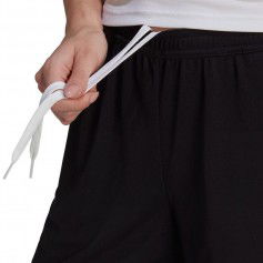 Adidas Entrada Αθλητικό Γυναικείο Ψηλόμεσο Σορτς Μαύρο HI0003