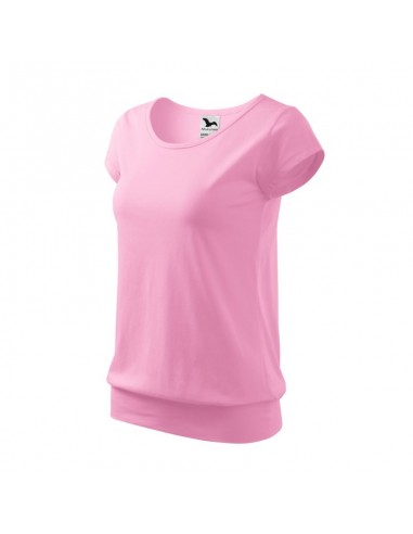 Malfini Γυναικείο Διαφημιστικό T-shirt Κοντομάνικο σε Ροζ Χρώμα MLI-12030
