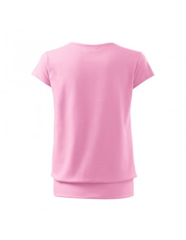 Malfini Γυναικείο Διαφημιστικό T-shirt Κοντομάνικο σε Ροζ Χρώμα MLI-12030