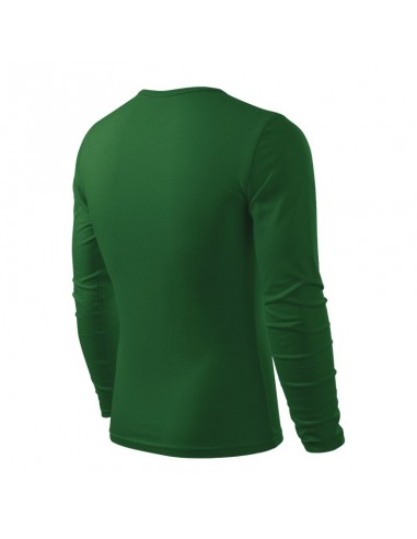 Malfini Ανδρική Διαφημιστική Μπλούζα Μακρυμάνικη σε Πράσινο Χρώμα MLI-11906