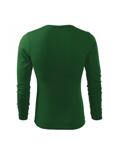 Malfini Ανδρική Διαφημιστική Μπλούζα Μακρυμάνικη σε Πράσινο Χρώμα MLI-11906