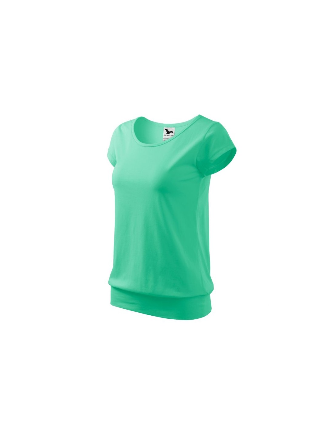 Malfini Malfini Γυναικείο Διαφημιστικό T-shirt Κοντομάνικο σε Μπλε Χρώμα MLI-12095